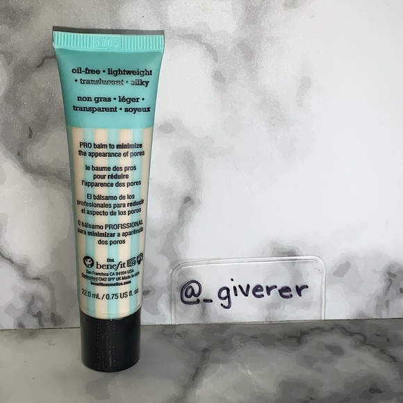 New! Benefit Cosmetics POREfessional Full Size Primer - Picture 2 of 9